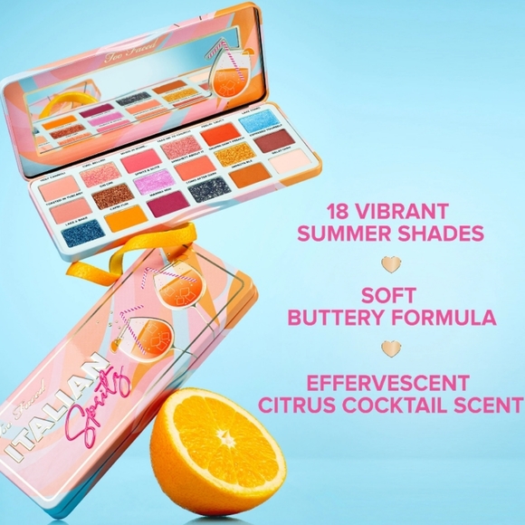TOO FACED ITALIAN SPRITZ EYESHADOW PALETTE. - Picture 2 of 16